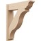 Ekena Millwork 8-in W x 30-in D x 36-in H Funston Trad Rough Cedar Woodgrain TimberThane Outlooker, Primed Tan OUTUR080X30X36FST04RCPR - alternate 1